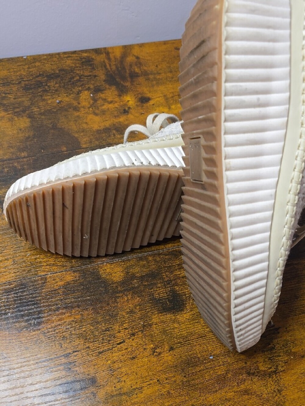 Dolce Vita Platform Crochet Woven Whipstitch Sneakers - Picture 5 of 6